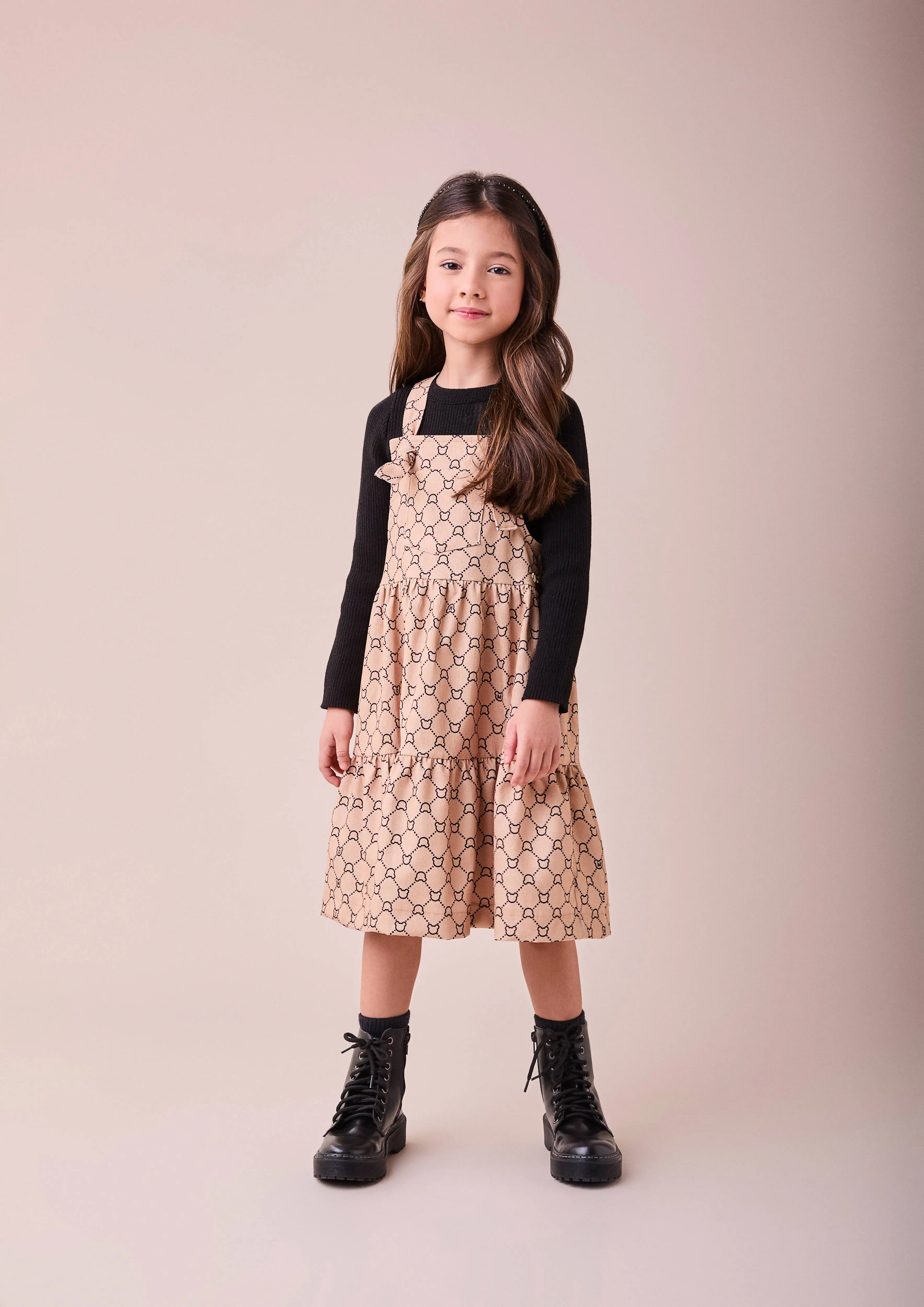 Jardineira H5779 Tricot H5958