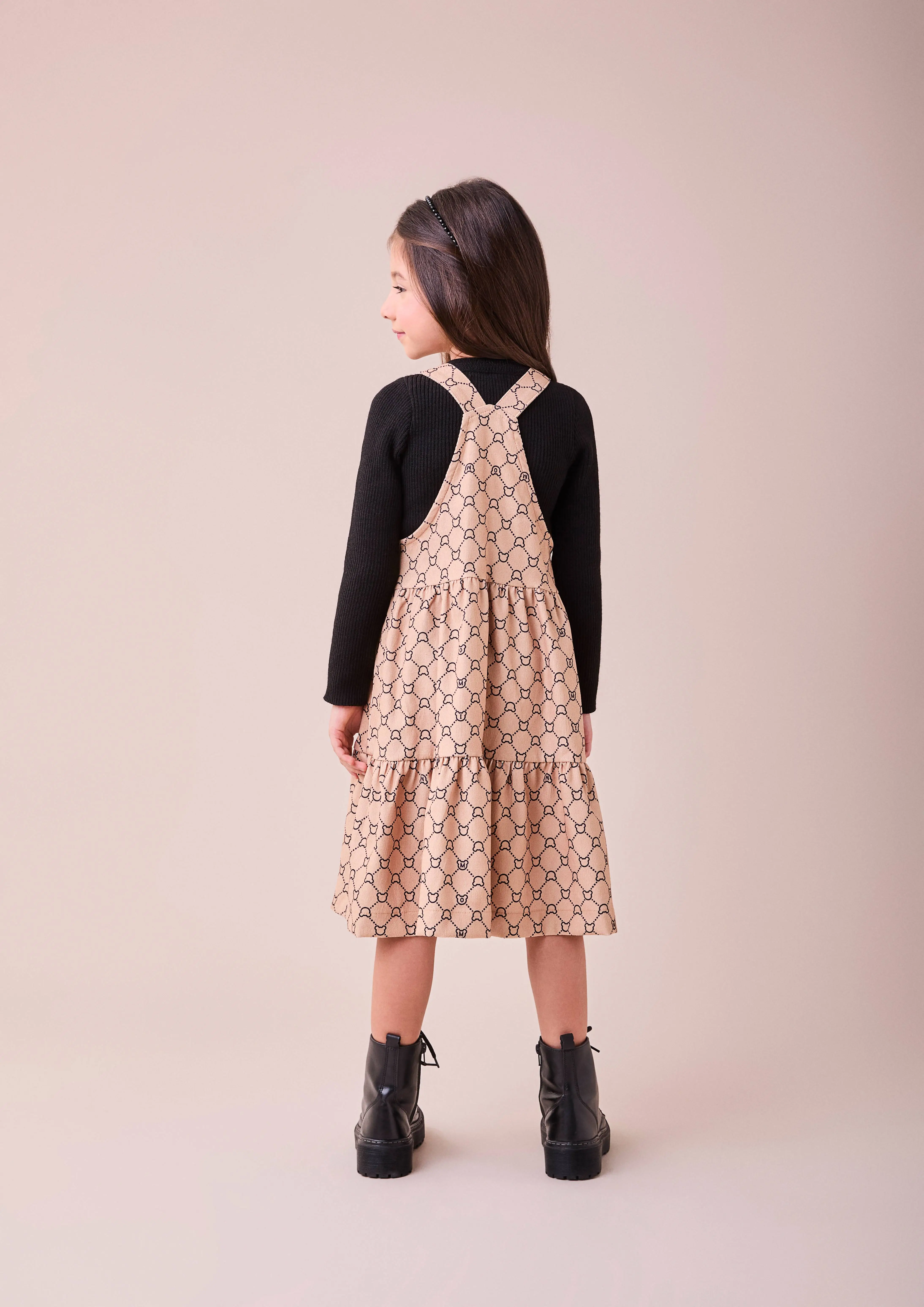 Jardineira H5779 Tricot H5958