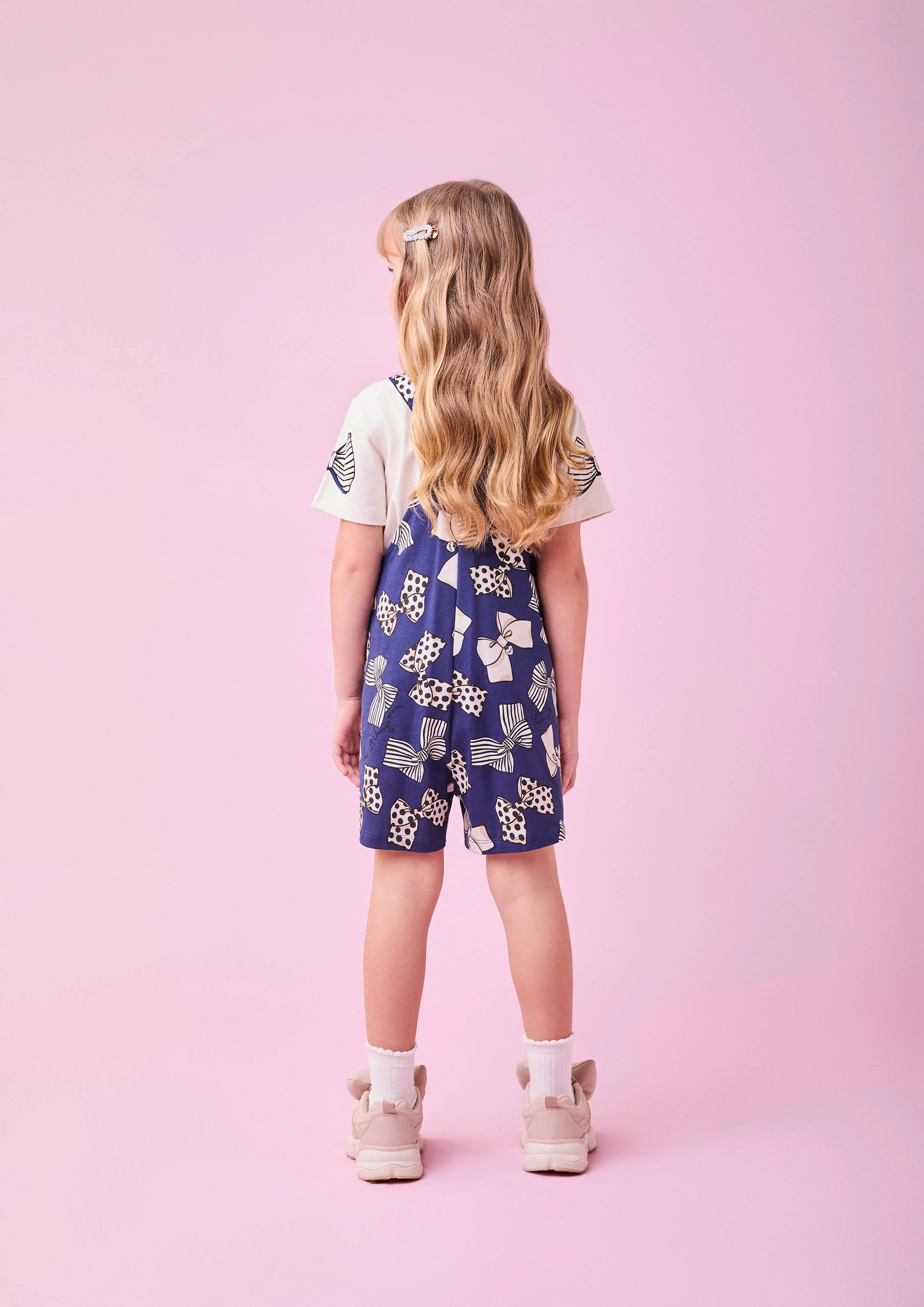 Jardineira H6078 Blusa H5936