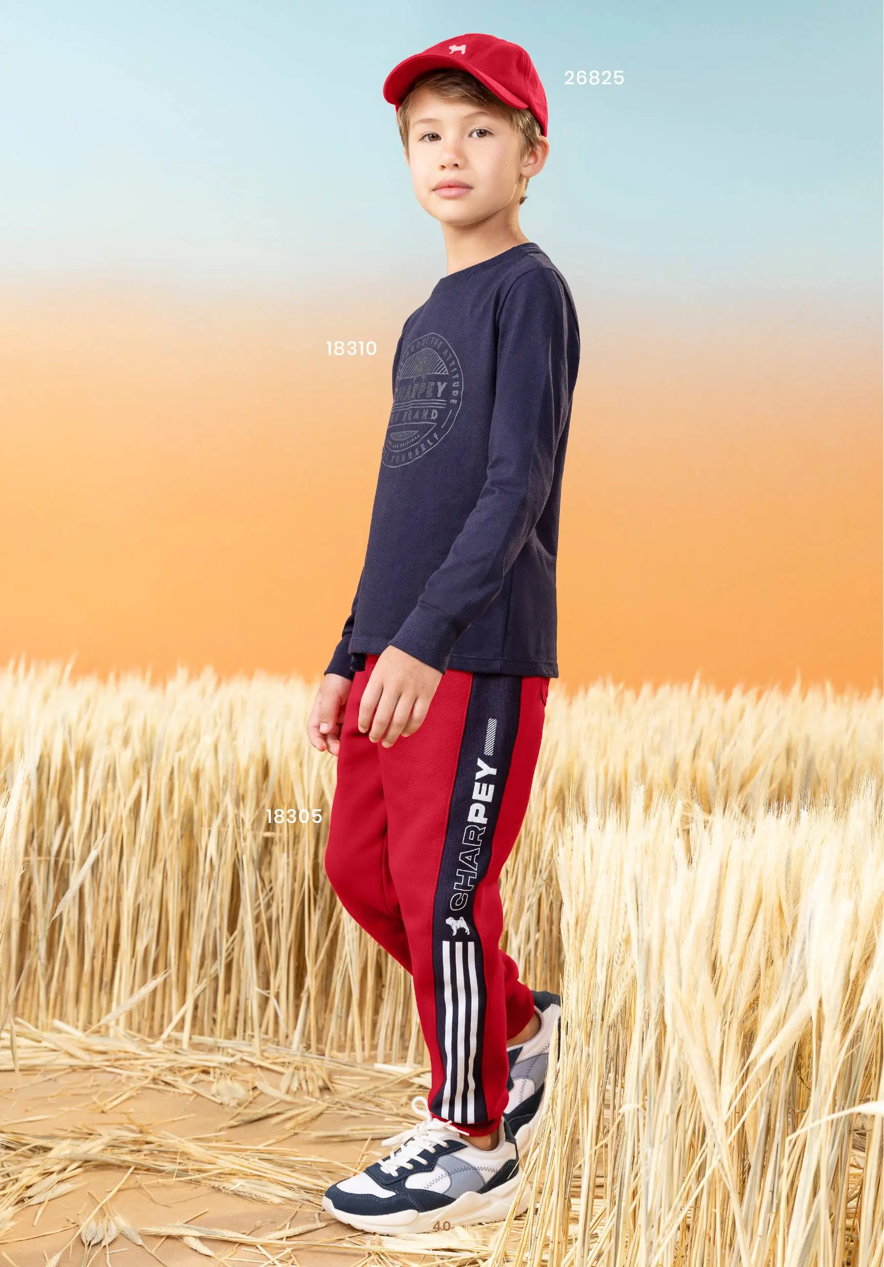 Conjunto Infantil Moletom Azul Marinho e Calça