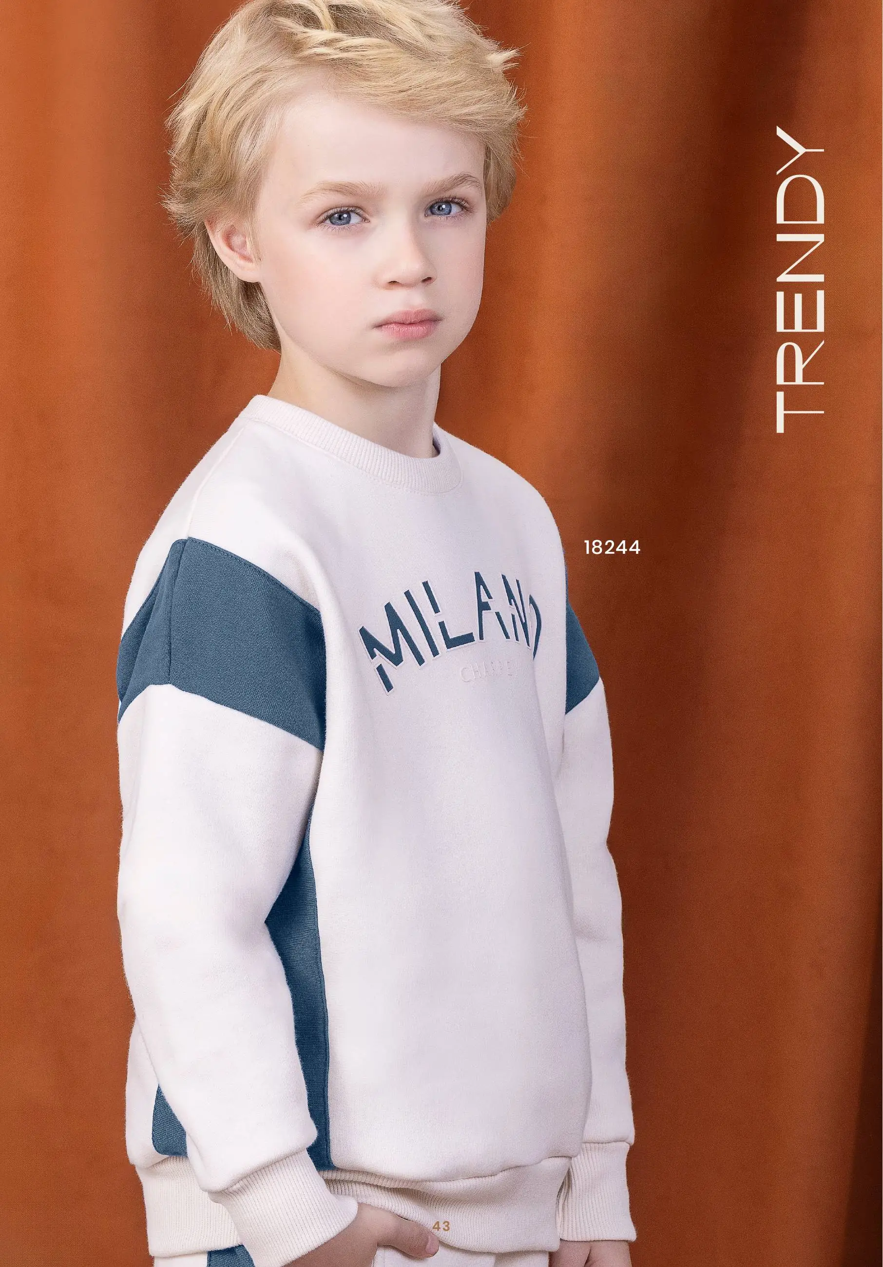 Conjunto Casaco E Calça Em Moletom Menino Charpey Bege Ref.05 (De 10 A 12 Anos) - 18244-124