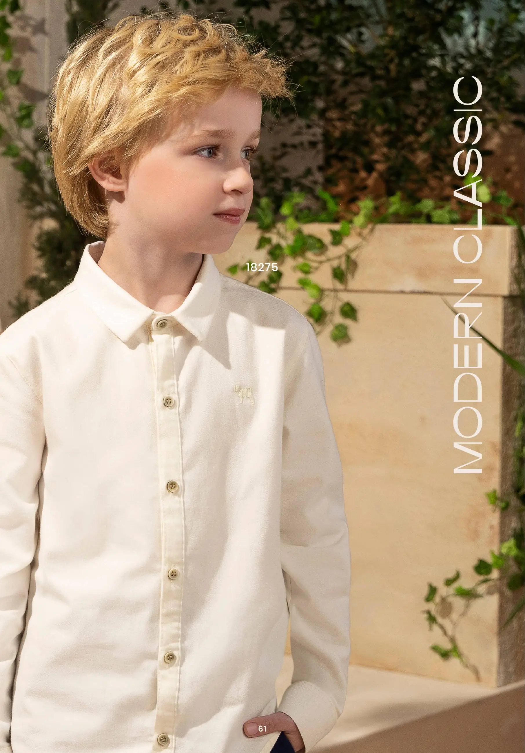 Conjunto Infantil Camisa Xadrez Azul/Branco, Calça Branca e Sapatos