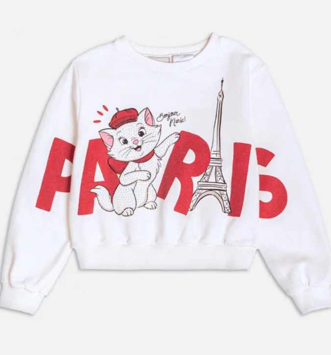 CASACO DE MOLETOM DA MARIE COM STRASS