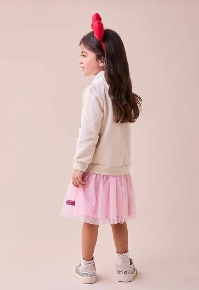 VESTIDO DE TULE DA HELLO KITTY E AMIGOS