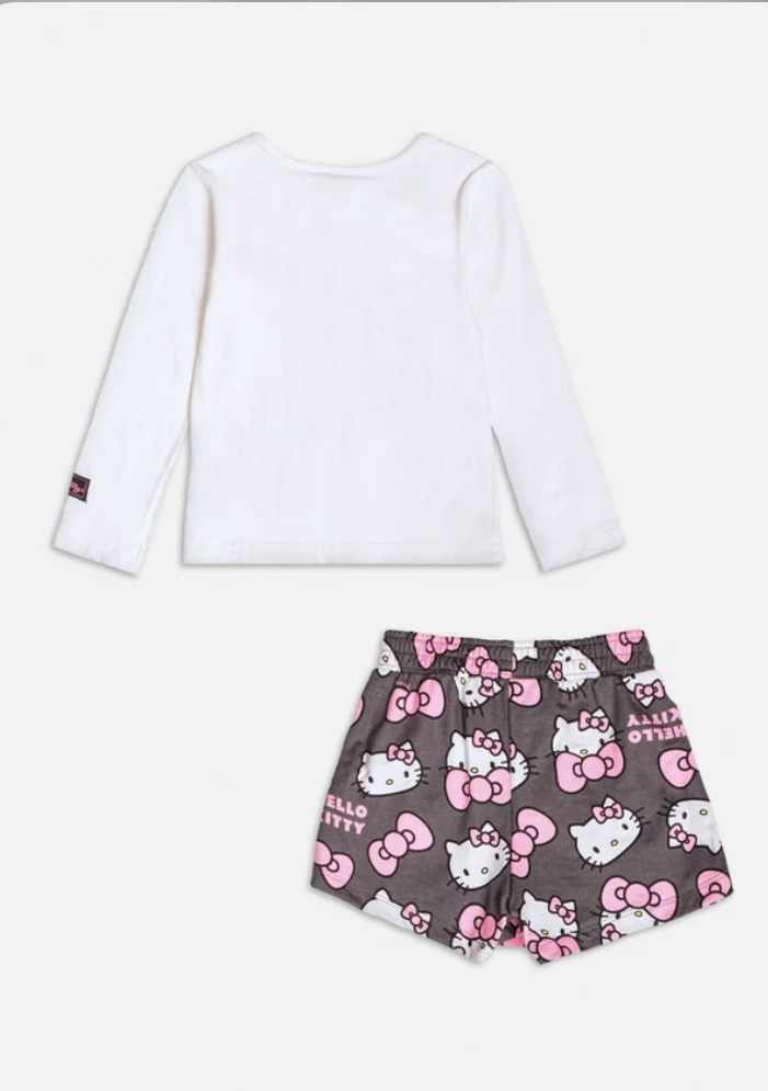 CONJUNTO DA HELLO KITTY COM STRASS